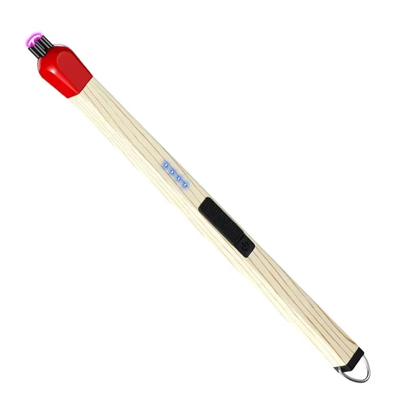 New Windproof USB Arc Extended Match Lighter Portable Pendant Charging Matchstick Aromatherapy Kitchen Camping Lighter